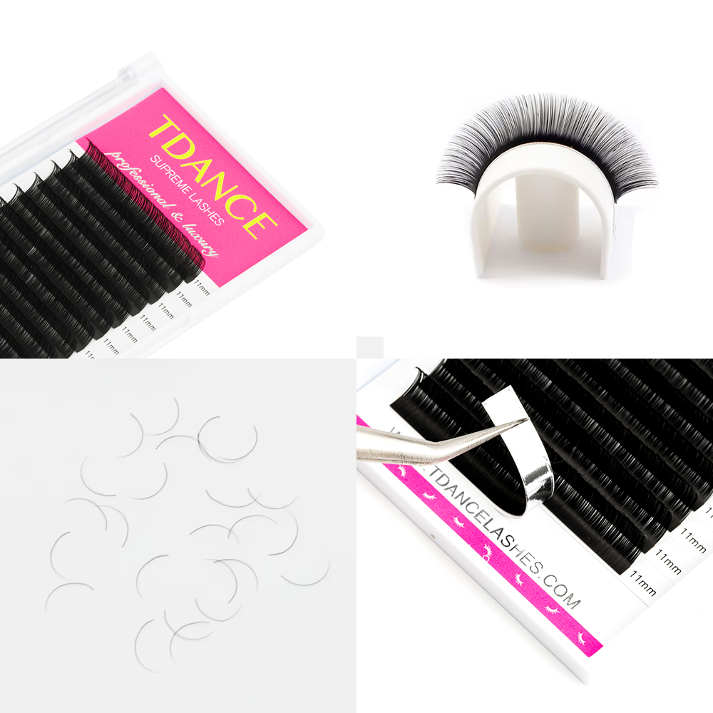 TDANCE Eyelash Extension 16Row - Eyelash Extension Human Hair ulasan dan harga