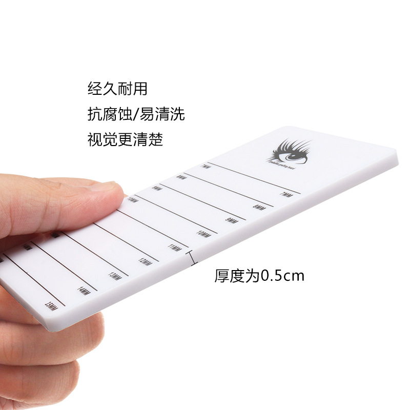 1Pc Acrylic Lash Holder Palett - Eyelash Extension Look ulasan dan harga