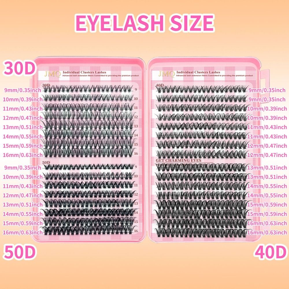 9-16mm Length False Eyelashes  - Eyelash Extension Natural Look ulasan dan harga