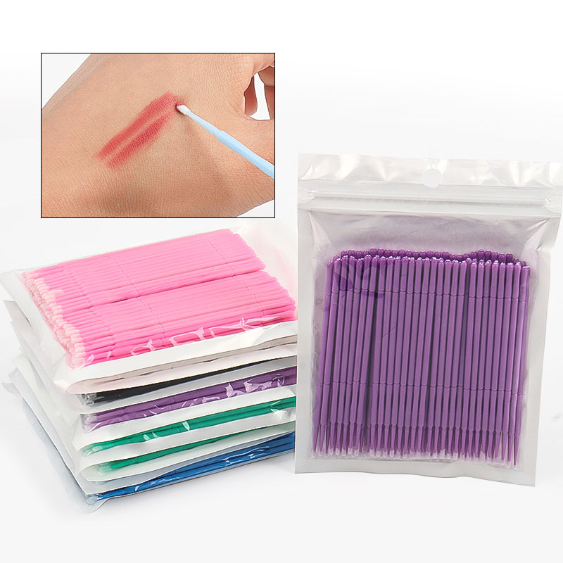 100PCS/Bag Bamboo Eyelash Exte - Eyelash Extension Look ulasan dan harga