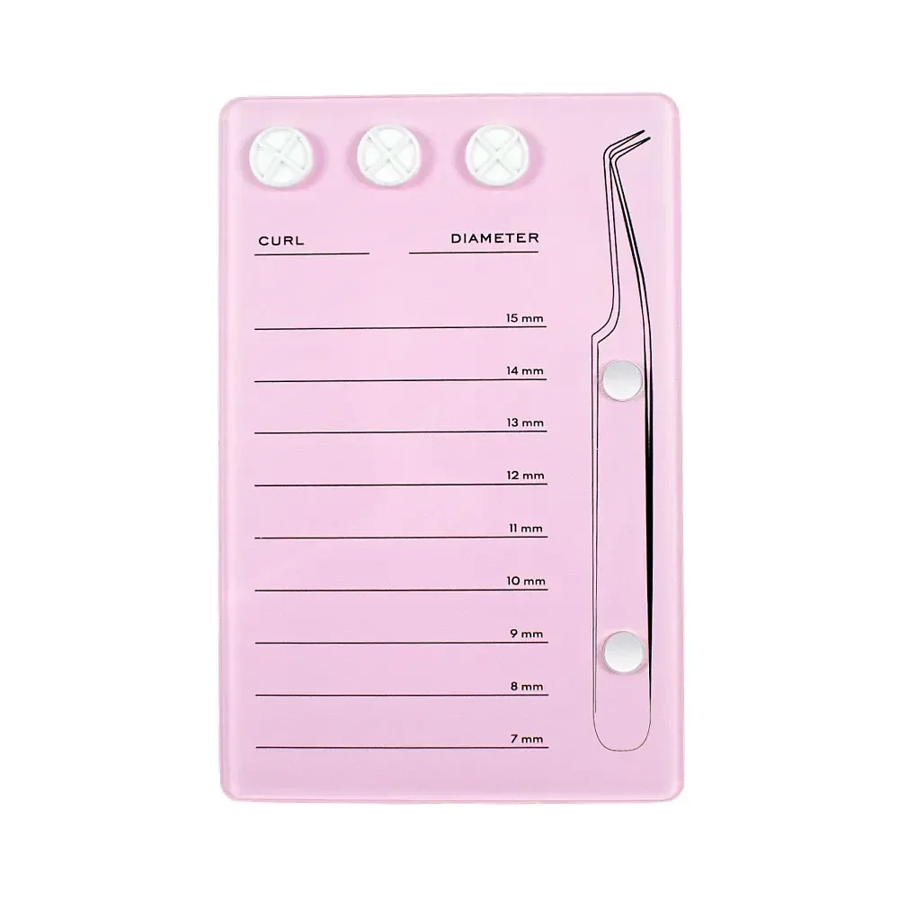 Acrylic Lash Board with Glue P - Eyelash Extension Look ulasan dan harga