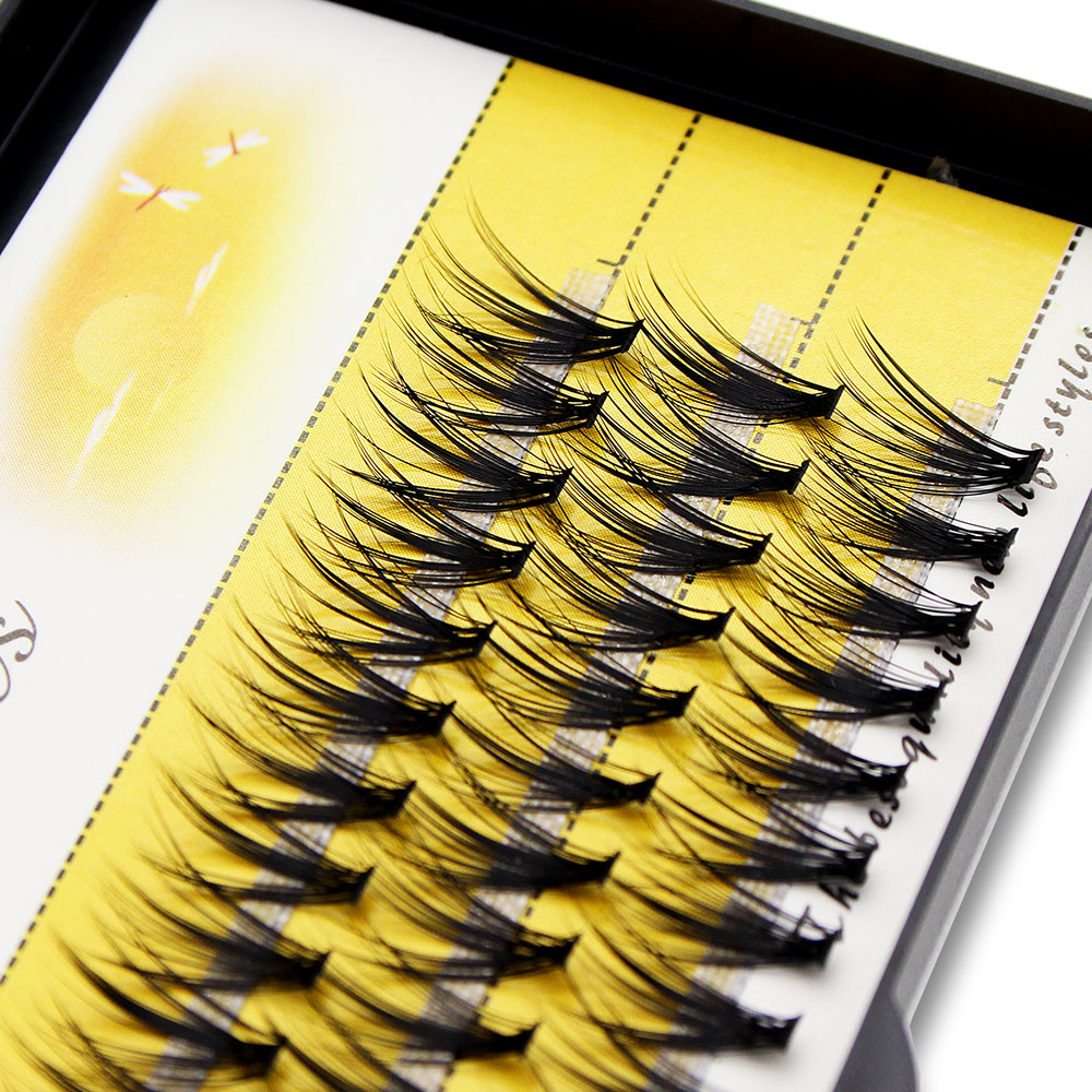 Black 60 Bunches Mink Individu - Eyelash Extension Human Hair ulasan dan harga