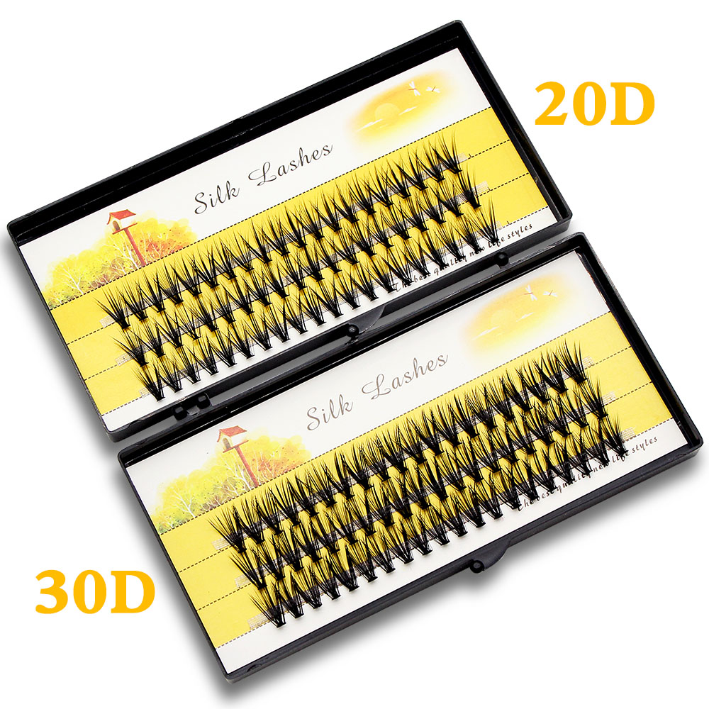 Black 60 Bunches Mink Individu - Eyelash Extension Human Hair ulasan dan harga