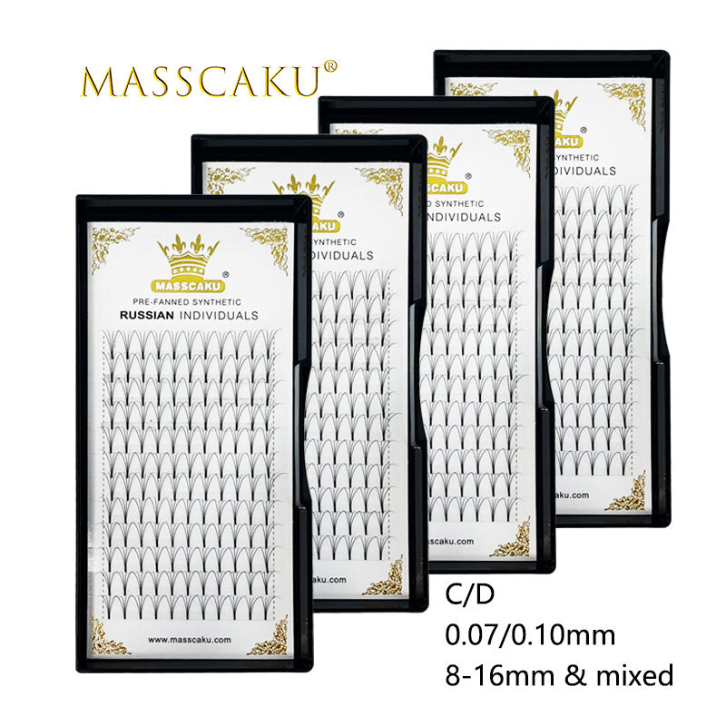 Wholesale 12 Lines 3D 4D 5D 6D - Eyelash Extension Russian ulasan dan harga