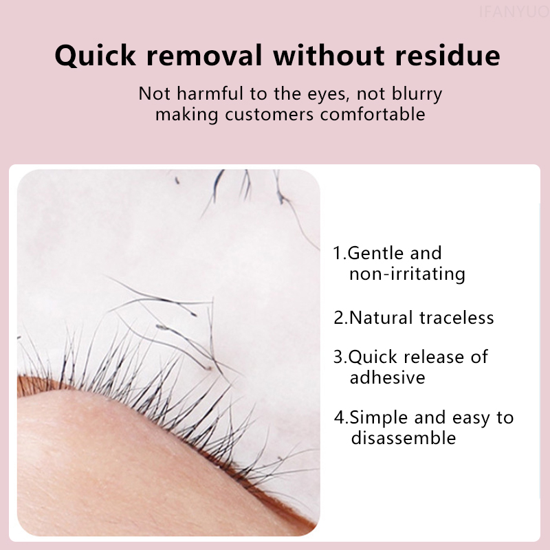 Eyelash Glue Remover Liquid, G - Eyelash Extension Eye Irritation ulasan dan harga