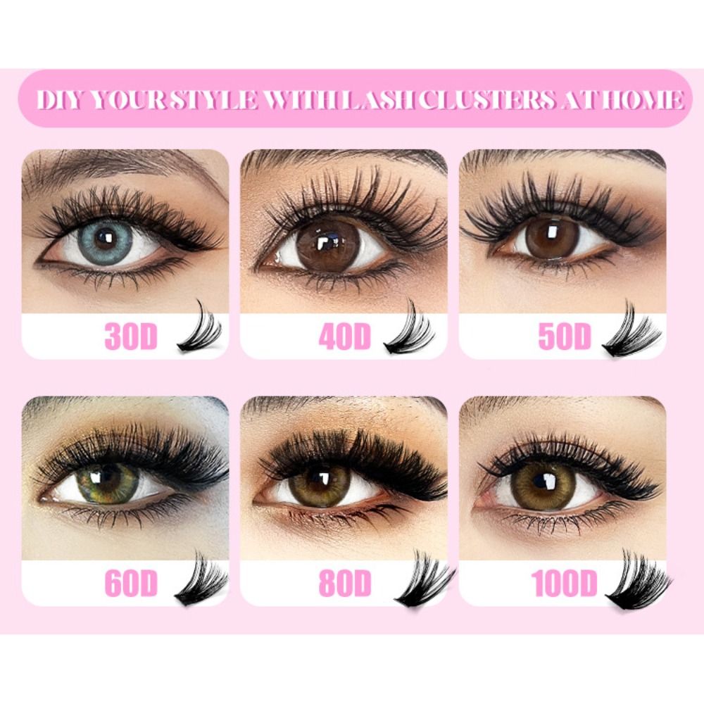 9-16mm Length False Eyelashes  - Eyelash Extension Natural Look ulasan dan harga
