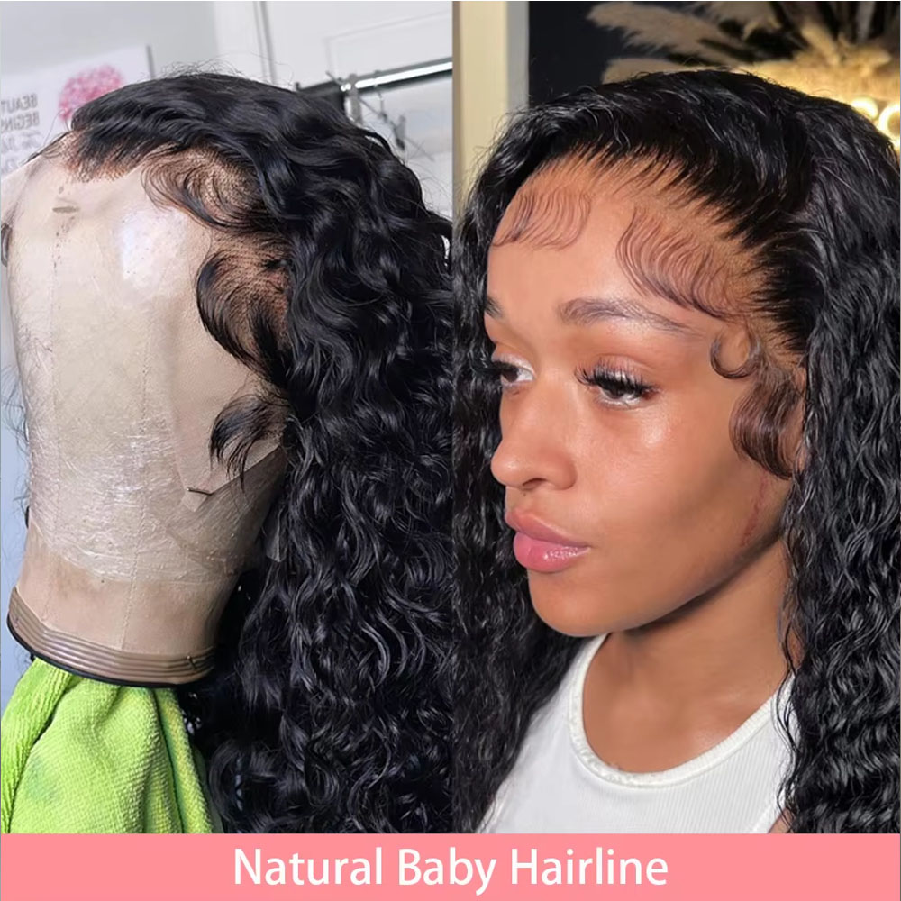5x5 Glueless Human Hair Wig De - Eyelash Extension Natural Look ulasan dan harga